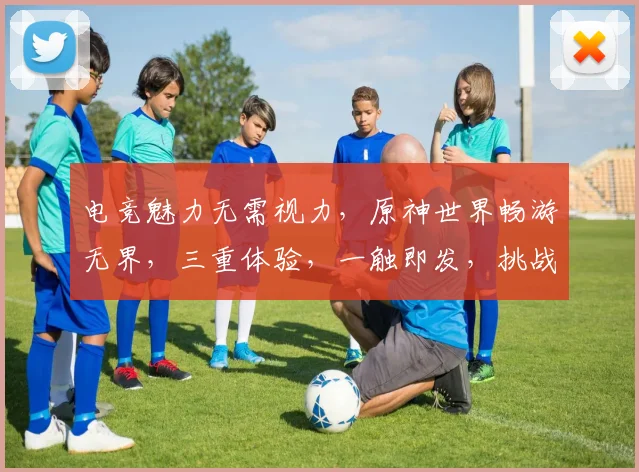 电竞魅力无需视力，原神世界畅游无界，三重体验，一触即发，挑战无限